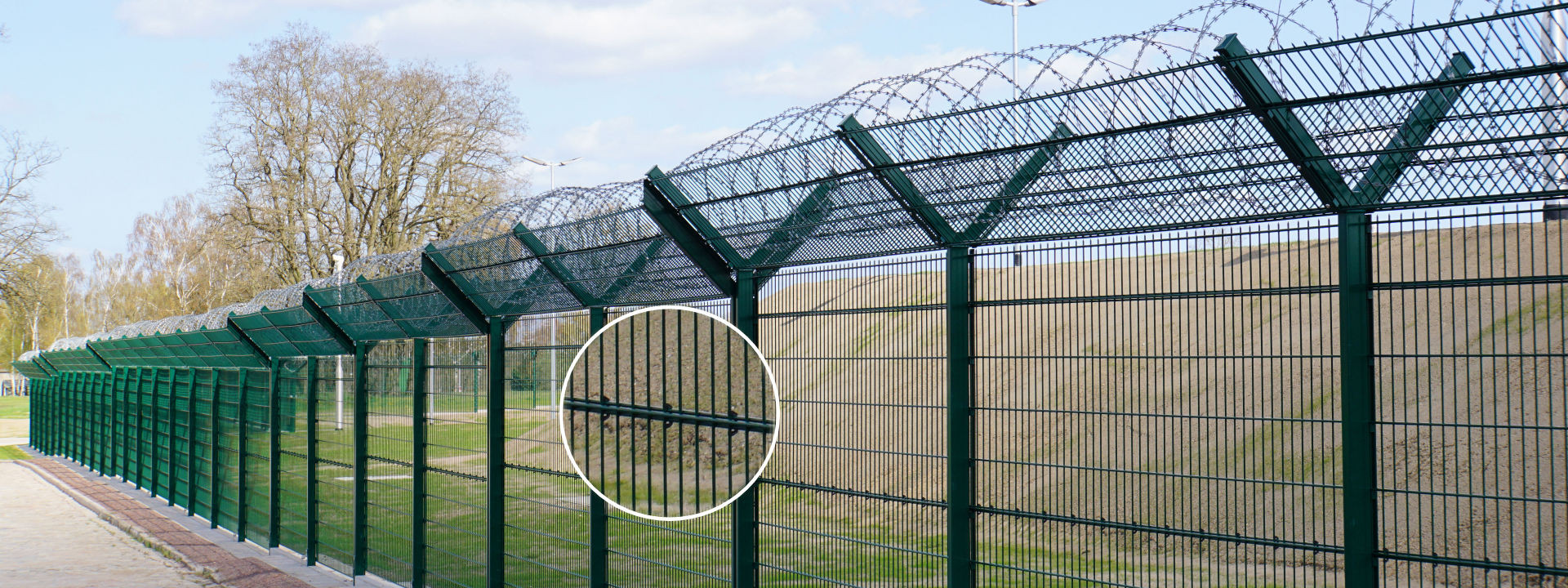 Double Wire Fence with Surveillance INOVA PeriNet